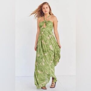 Kimchi Blue Deveraux Cutout Twist Maxi Dress